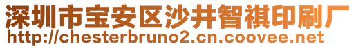 深圳市寶安區(qū)沙井智祺印刷廠