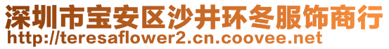 深圳市宝安区沙井环冬服饰商行