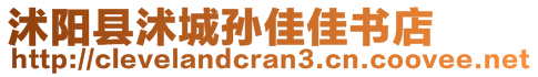 沭阳县沭城孙佳佳书店