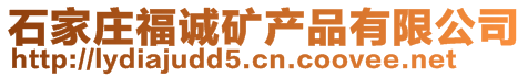 石家莊福誠礦產品有限公司