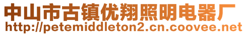 中山市古鎮(zhèn)優(yōu)翔照明電器廠