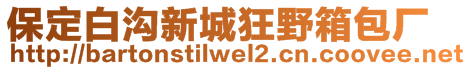 保定白溝新城狂野箱包廠