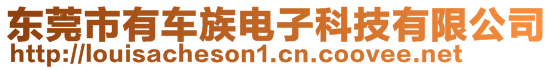 東莞市有車族電子科技有限公司