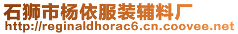 石狮市杨依服装辅料厂