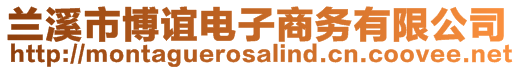 兰溪市博谊电子商务有限公司