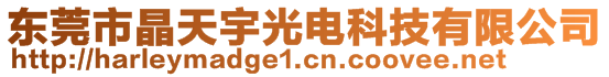 東莞市晶天宇光電科技有限公司