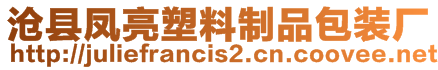 沧县凤亮塑料制品包装厂