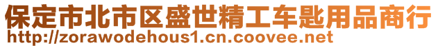 保定市北市區(qū)盛世精工車匙用品商行