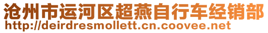 滄州市運(yùn)河區(qū)超燕自行車經(jīng)銷部