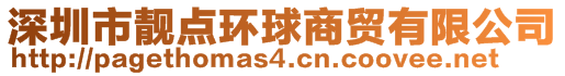 深圳市靚點環(huán)球商貿(mào)有限公司