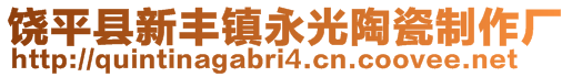 饒平縣新豐鎮(zhèn)永光陶瓷制作廠