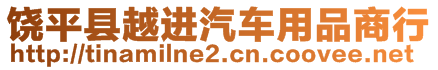 饒平縣越進汽車用品商行