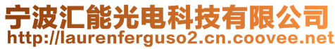 寧波匯能光電科技有限公司