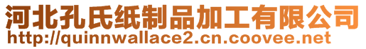 河北孔氏紙制品加工有限公司