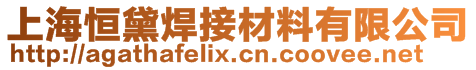 上海恒黛焊接材料有限公司