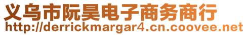 义乌市阮昊电子商务商行