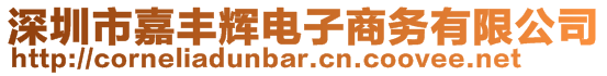 深圳市嘉豐輝電子商務有限公司