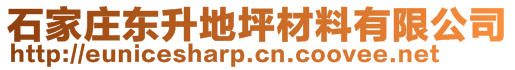 石家庄东升地坪材料有限公司