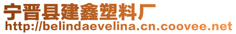 寧晉縣建鑫塑料廠