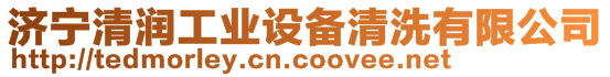 濟寧清潤工業(yè)設備清洗有限公司