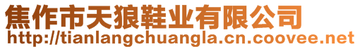 焦作市天狼鞋業(yè)有限公司