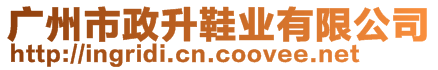 廣州市政升鞋業(yè)有限公司