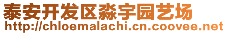 泰安開發(fā)區(qū)淼宇園藝場