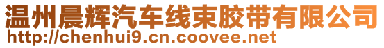 溫州晨輝汽車線束膠帶有限公司
