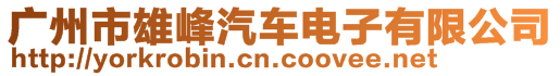 廣州市雄峰汽車電子有限公司