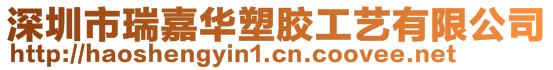 深圳市瑞嘉華塑膠工藝有限公司