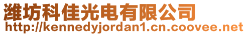 濰坊科佳光電有限公司