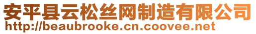 安平县云松丝网制造有限公司