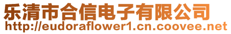 樂清市合信電子有限公司