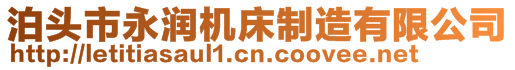 泊頭市永潤機(jī)床制造有限公司