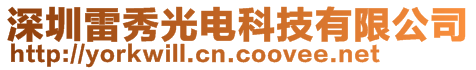 深圳雷秀光電科技有限公司