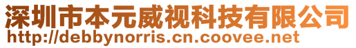 深圳市本元威視科技有限公司