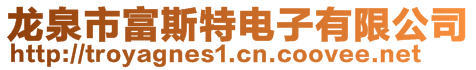 龍泉市富斯特電子有限公司