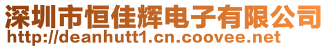 深圳市恒佳輝電子有限公司