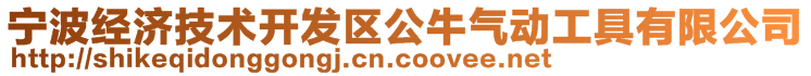 寧波經(jīng)濟(jì)技術(shù)開發(fā)區(qū)公牛氣動工具有限公司