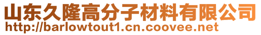 山東久隆高分子材料有限公司