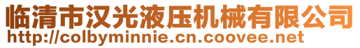 臨清市漢光液壓機(jī)械有限公司