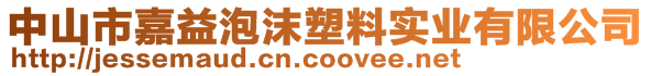 中山市嘉益泡沫塑料实业有限公司