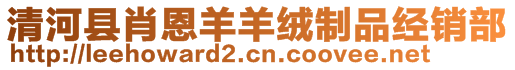 清河縣肖恩羊羊絨制品經(jīng)銷部