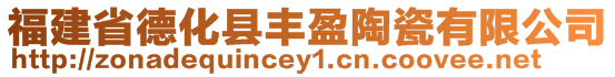 福建省德化縣豐盈陶瓷有限公司