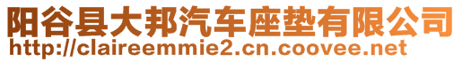 陽谷縣大邦汽車座墊有限公司