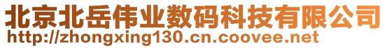 北京北岳偉業(yè)數(shù)碼科技有限公司