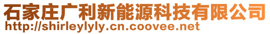 石家莊廣利新能源科技有限公司