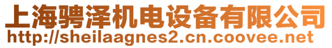 上海騁澤機電設備有限公司