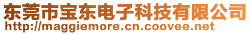 東莞市寶東電子科技有限公司