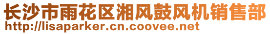 長沙市雨花區湘風鼓風機銷售部